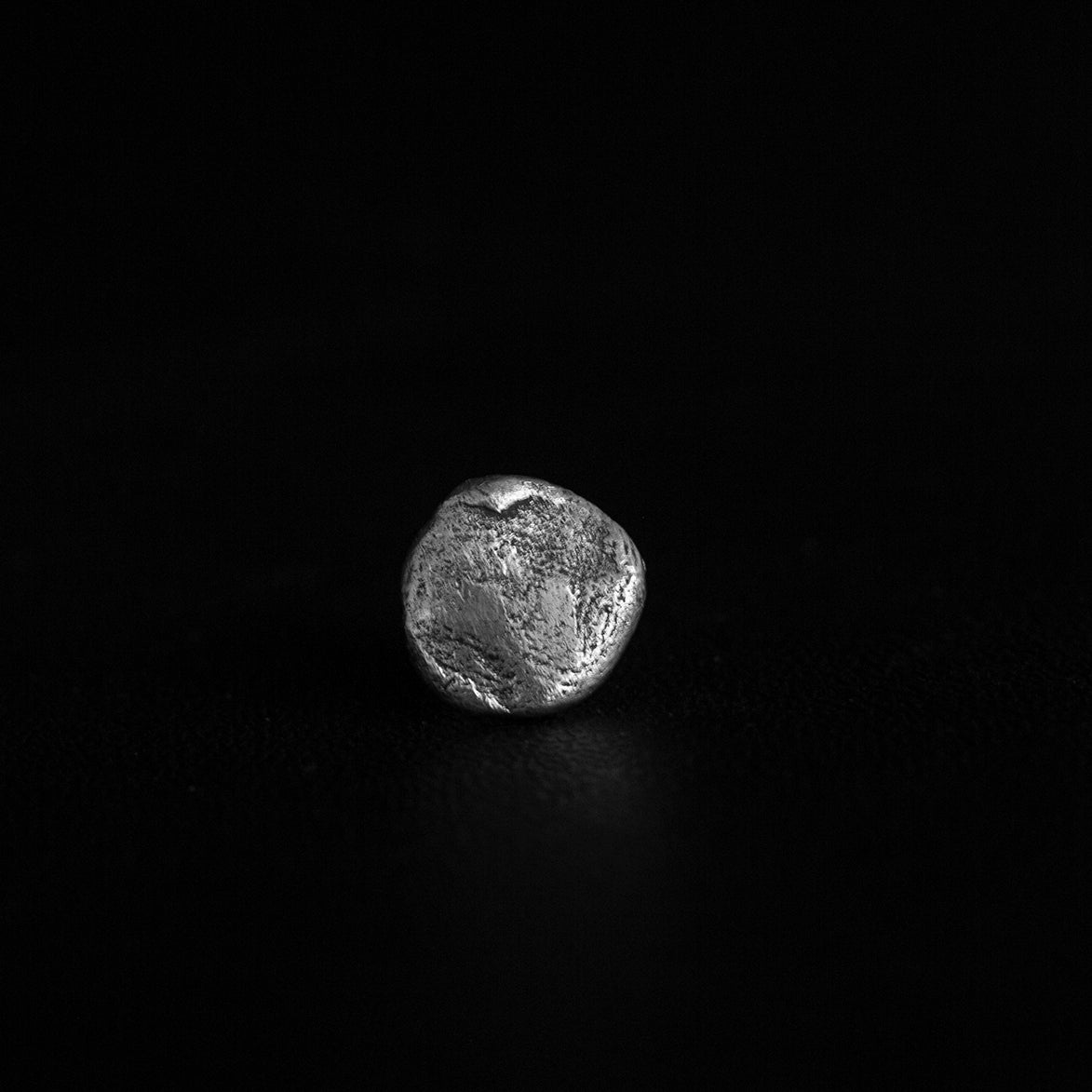 Fingerprint Textured Stud Earring