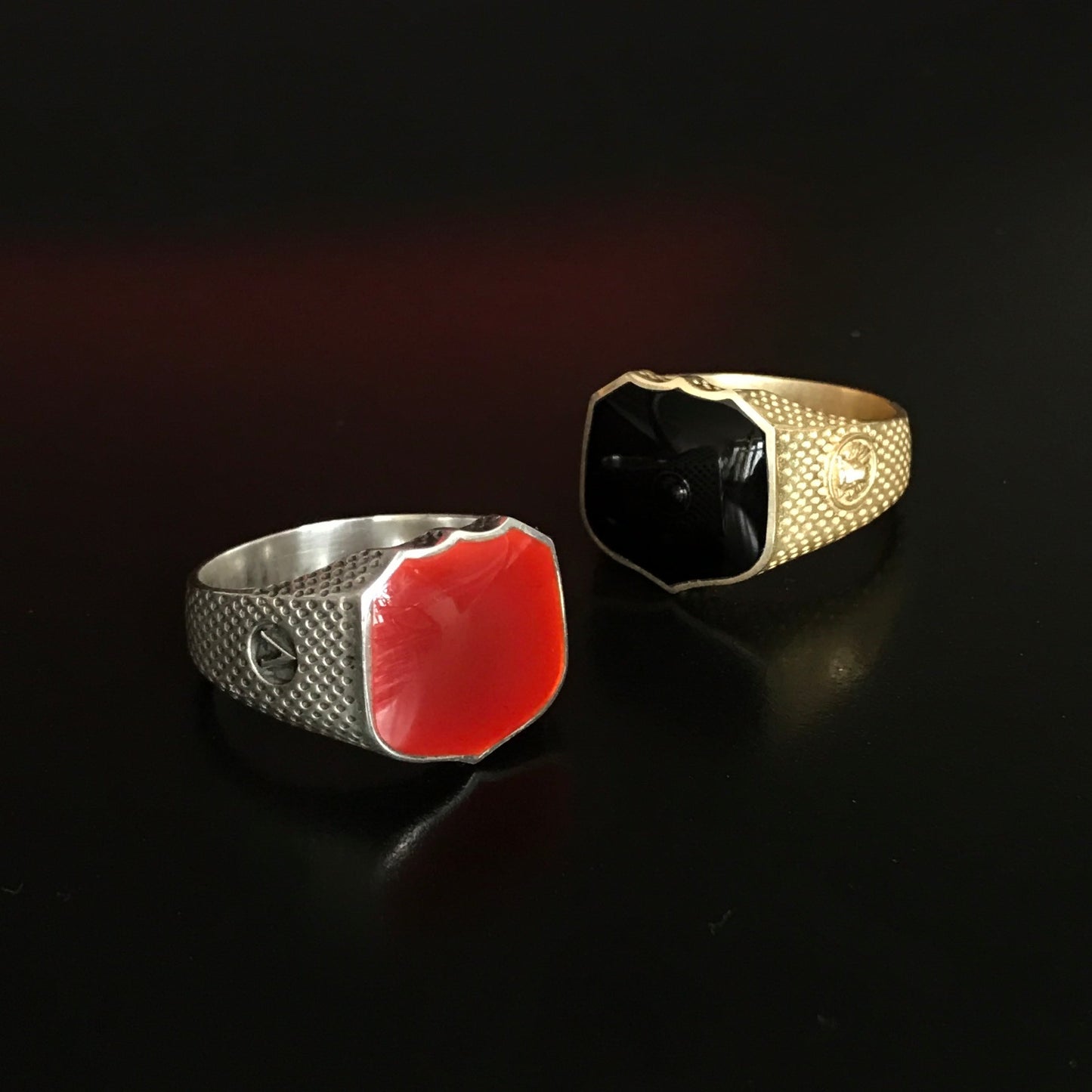 Carnelian Lion Signet Ring