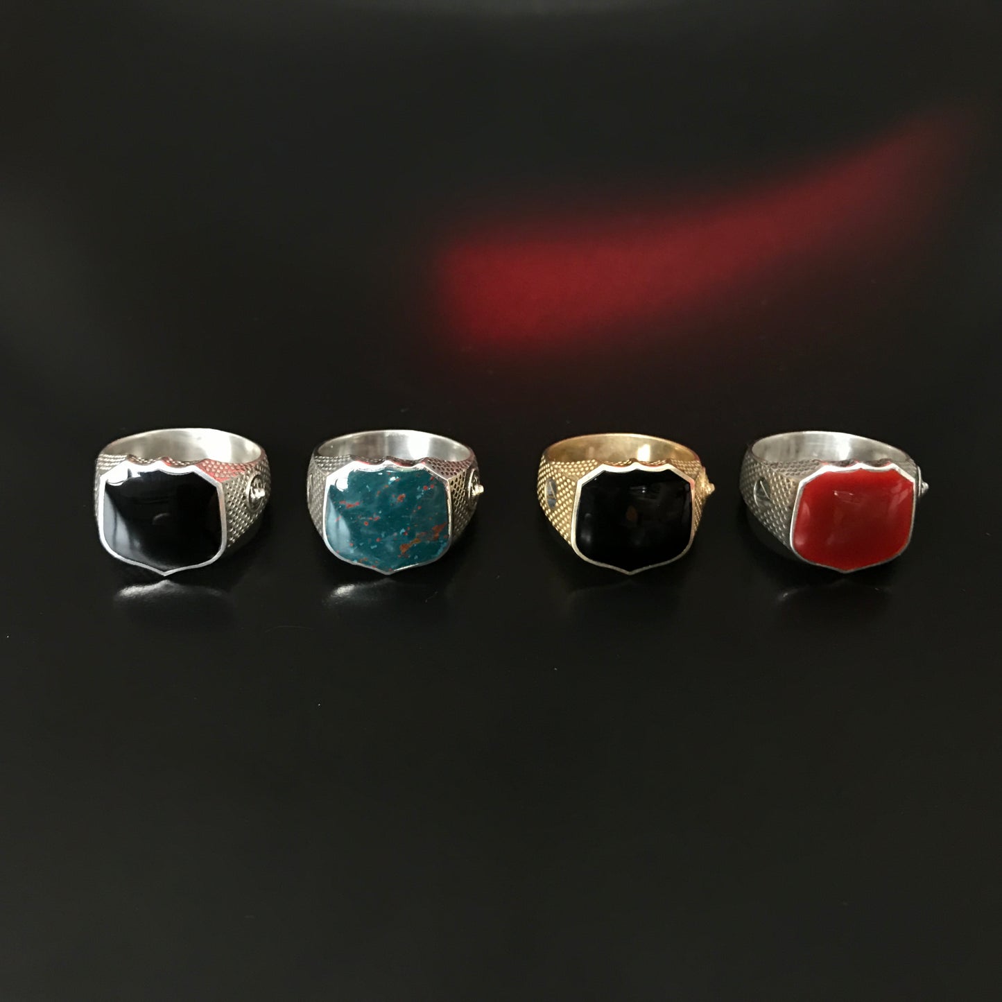 Carnelian Lion Signet Ring