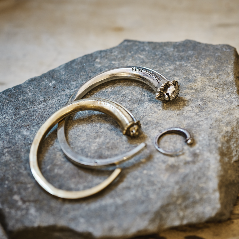 Veni Vidi Vici Lion Cuff Bracelet