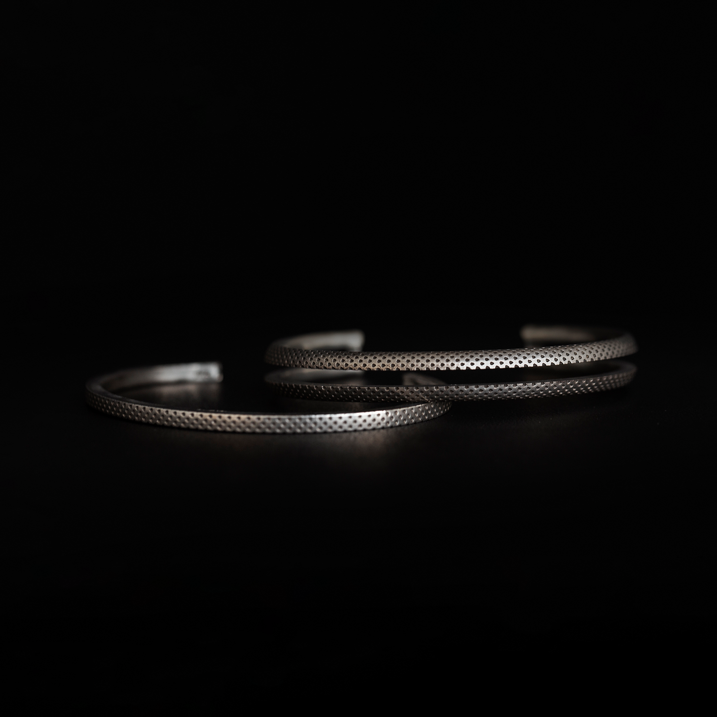 Snakeskin Double Cuff Interlock Bracelet