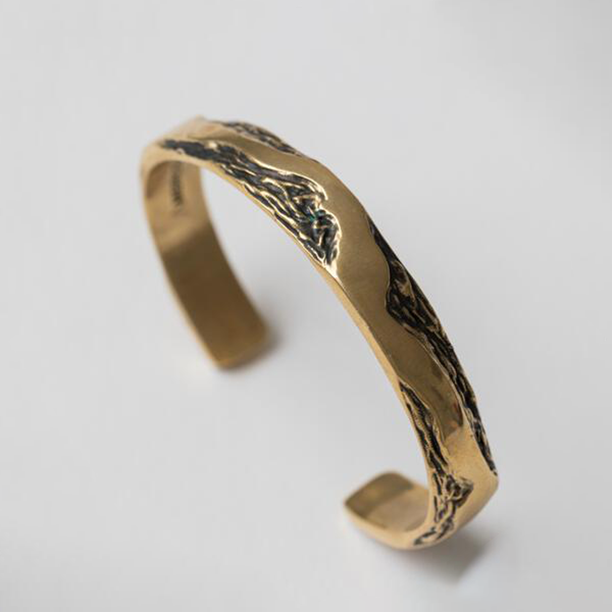 Wave Drip-Style Cuff Bracelet