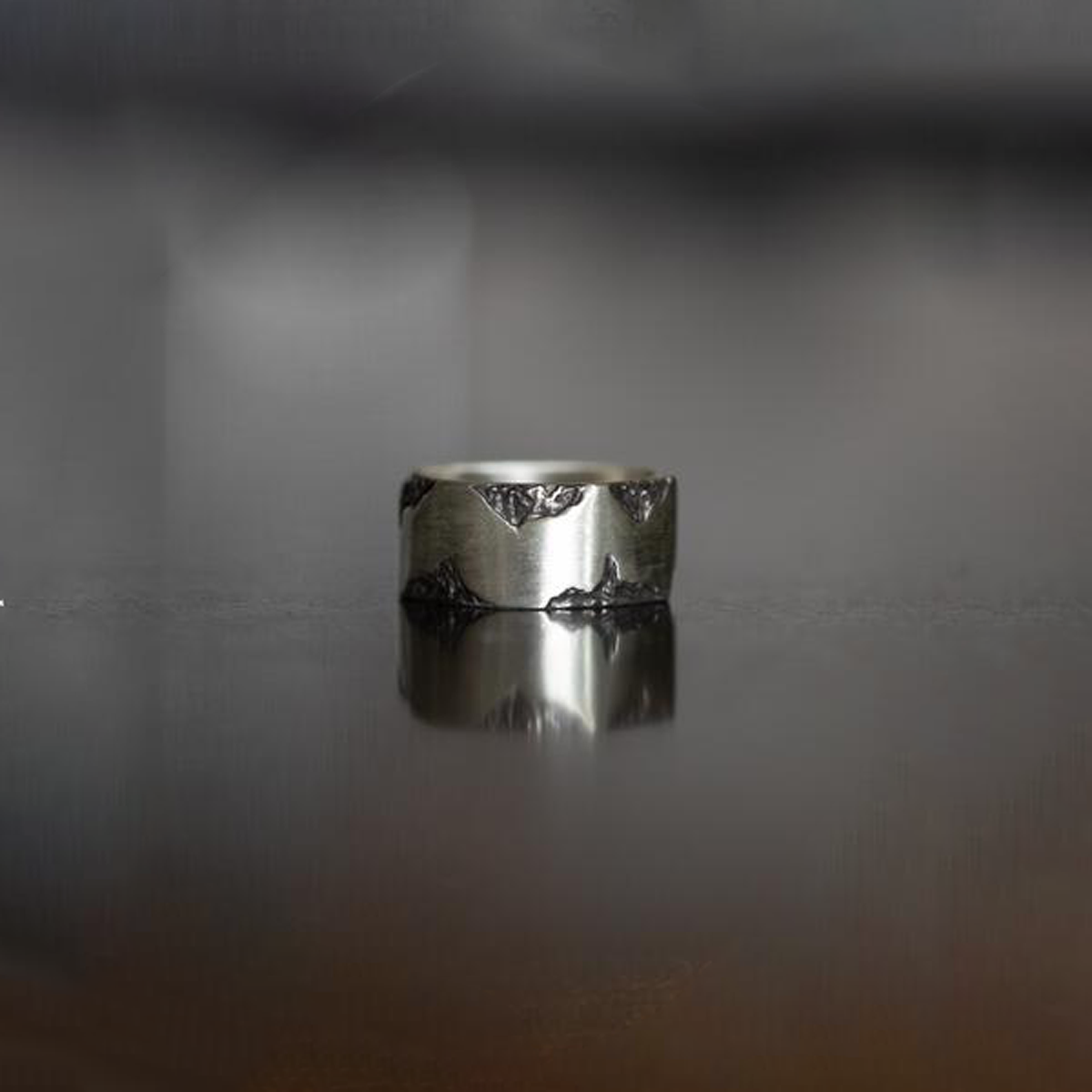 Waves Ring 10mm Band