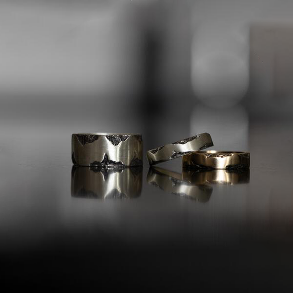 Waves Ring 10mm Band