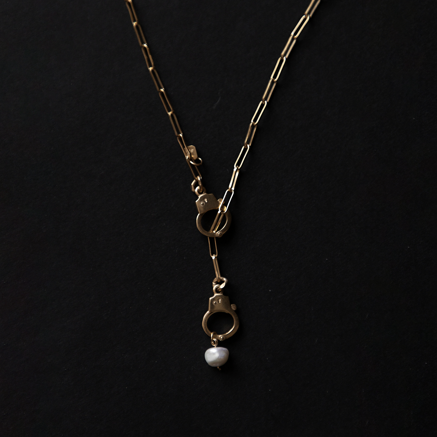 Pearl Handcuffs Body Chain