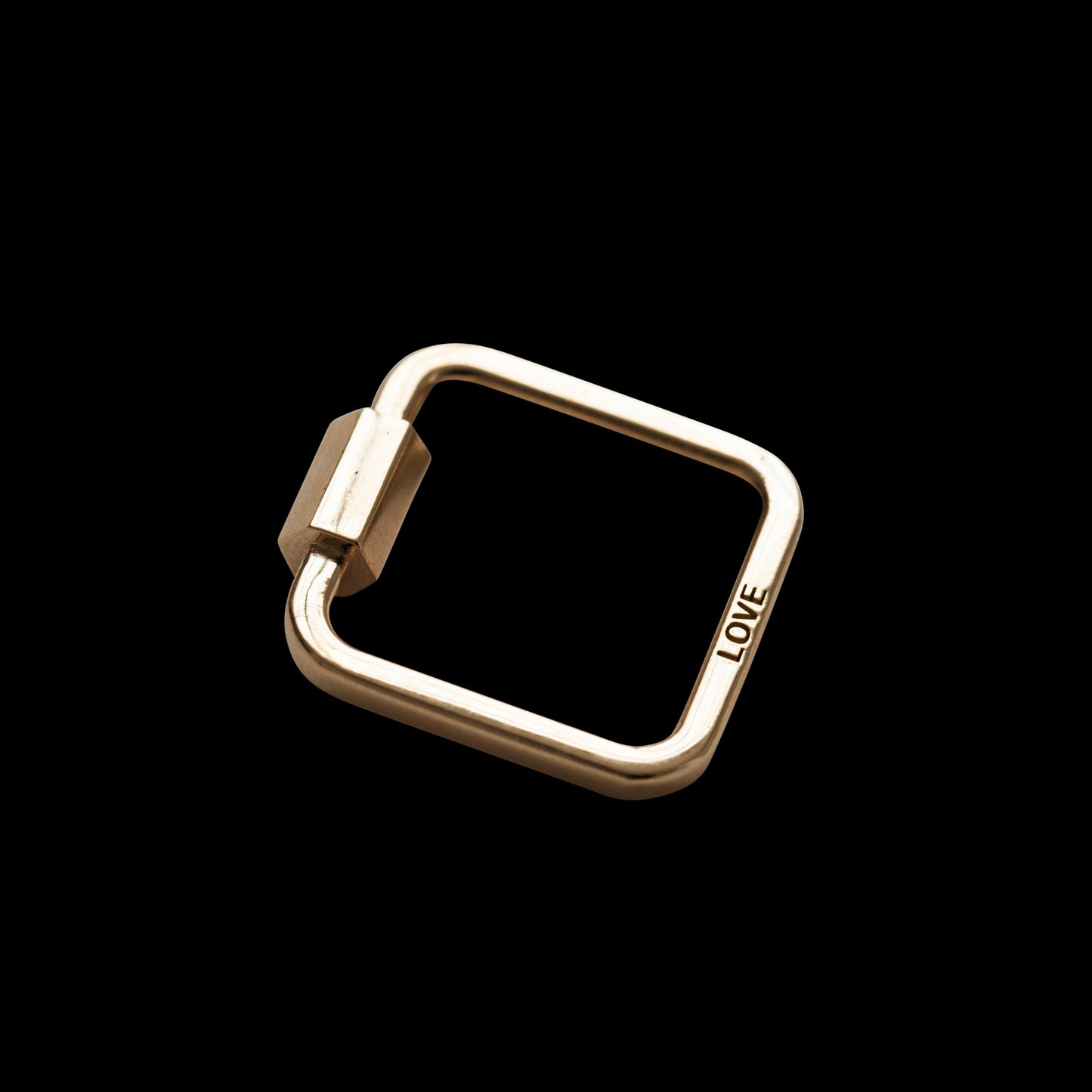 Love Lock Square Ring