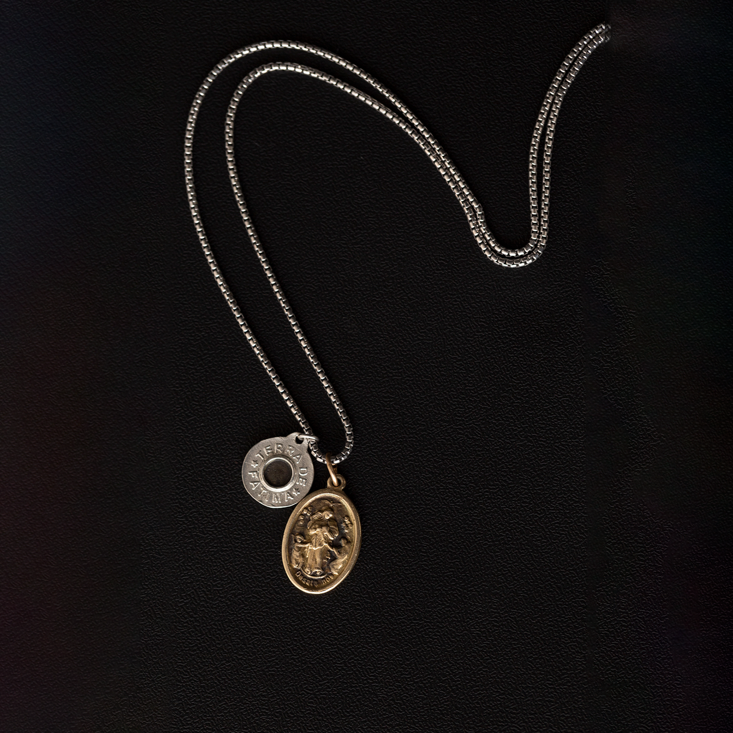 Fatima Double Medal Necklace