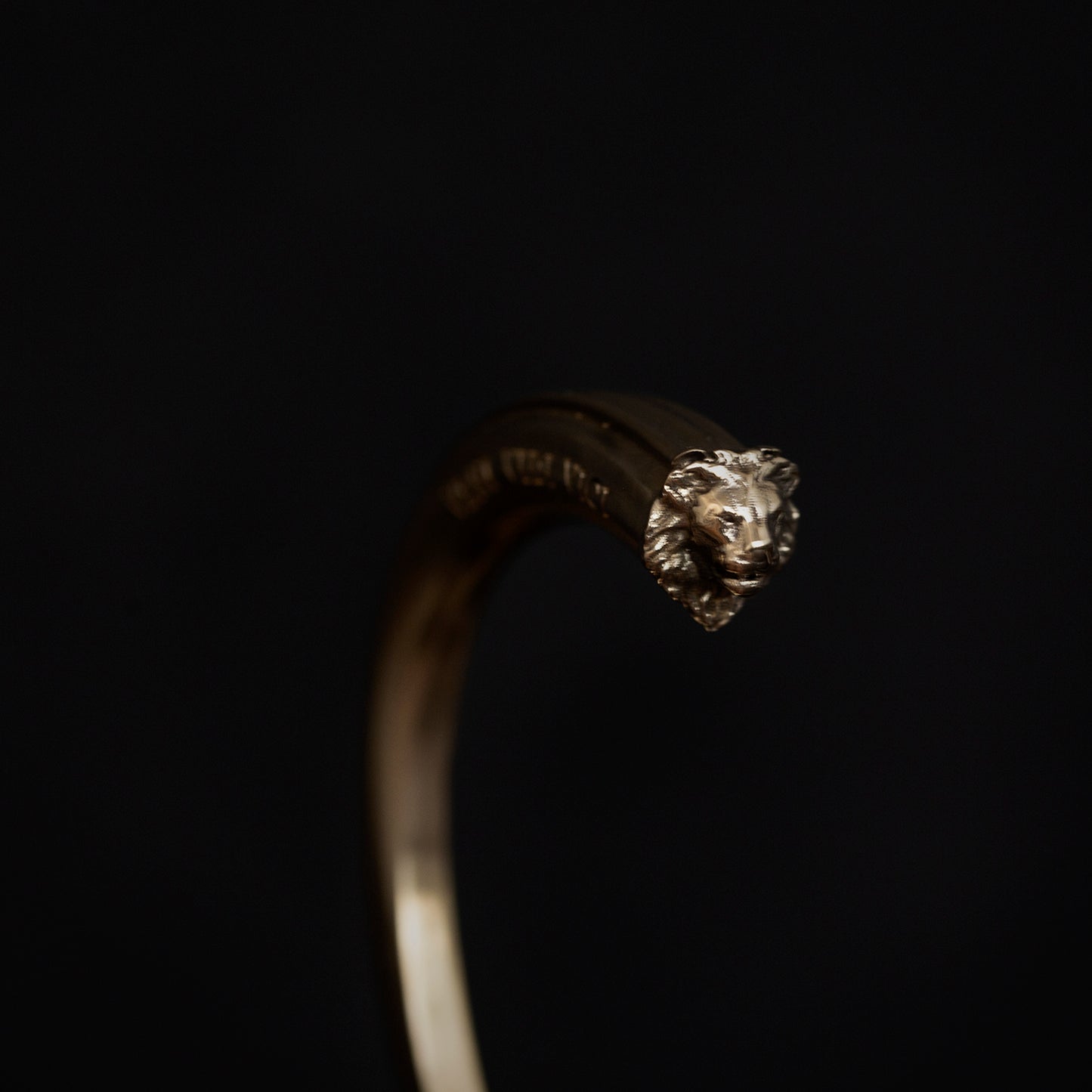 Veni Vidi Vici Lion Cuff Bracelet