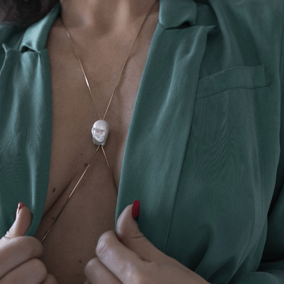 Natural Pearl Body Chain