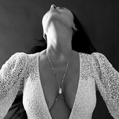 Natural Pearl Body Chain