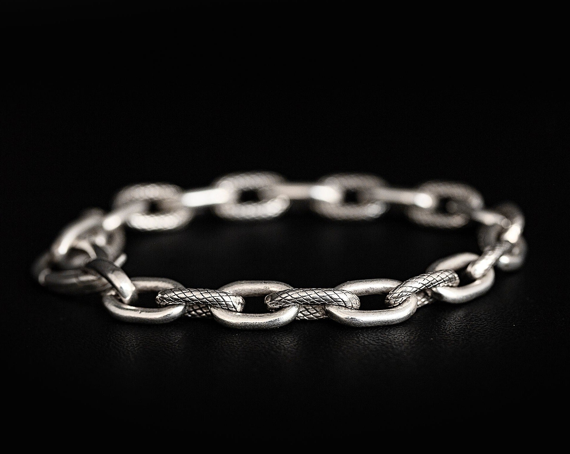 Sterling Silver Mooring Chain Bracelet