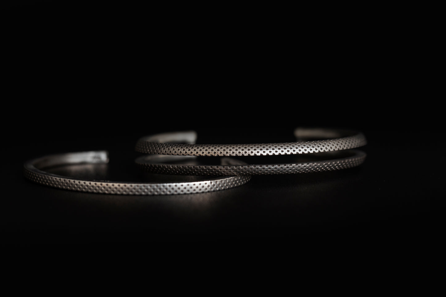 Snakeskin Double Cuff Interlock Bracelet