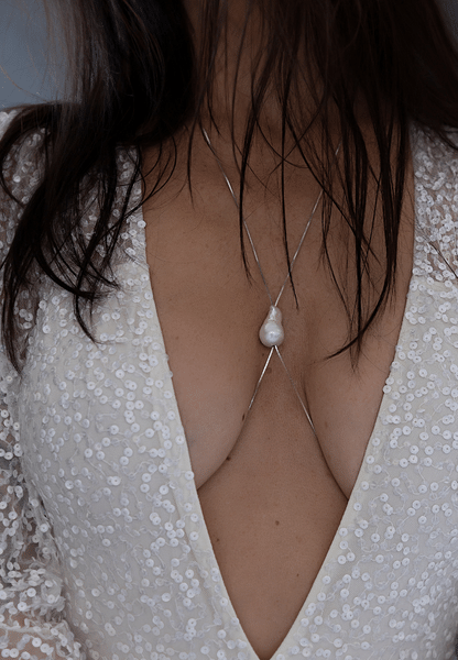 Natural Pearl Body Chain
